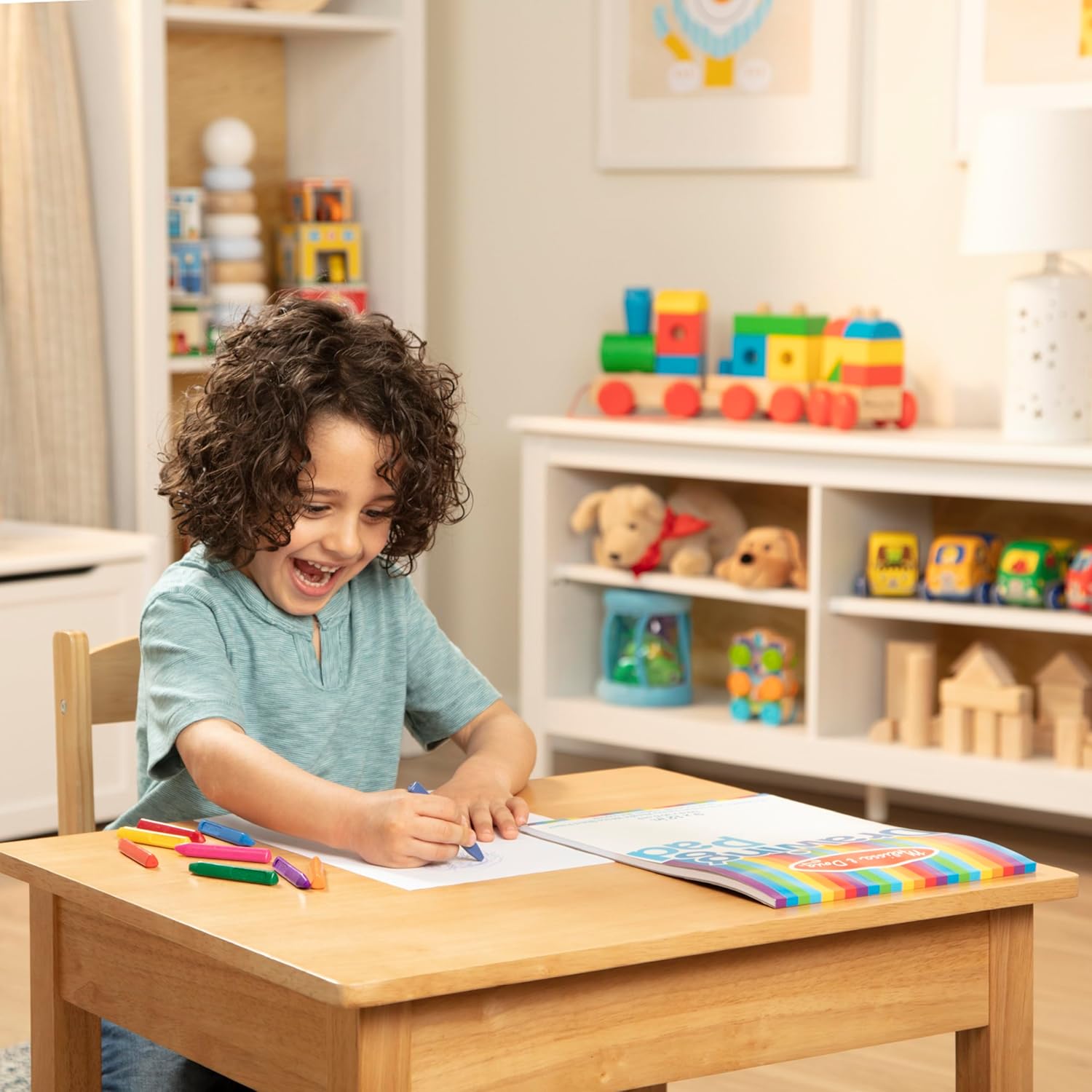 Melissa & Doug Drawing Pad (9 x 12 inches) with 50 Sheets of White Bond Paper - Image 8